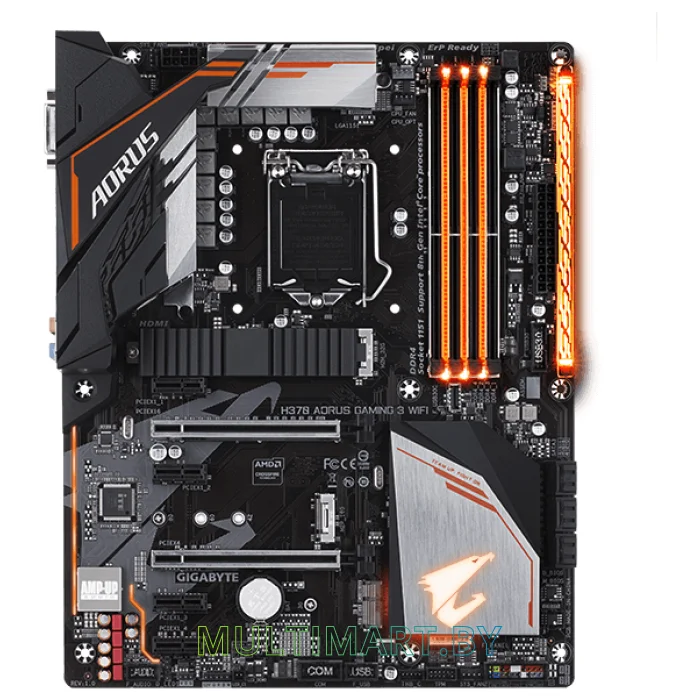 Материнская плата Gigabyte H370 Aorus Gaming 3 WiFi (rev. 1.0)